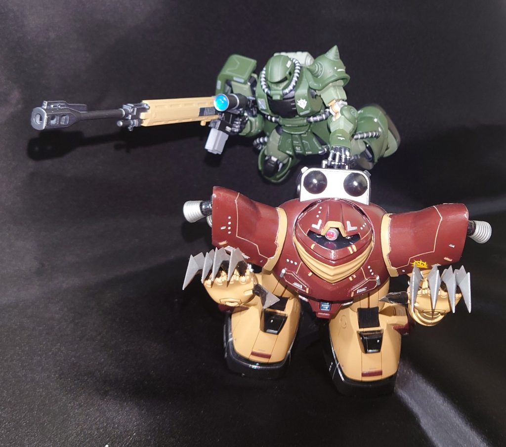 HG ザクⅡ オリジン版–4枚目/制作者:ガーラⅢ