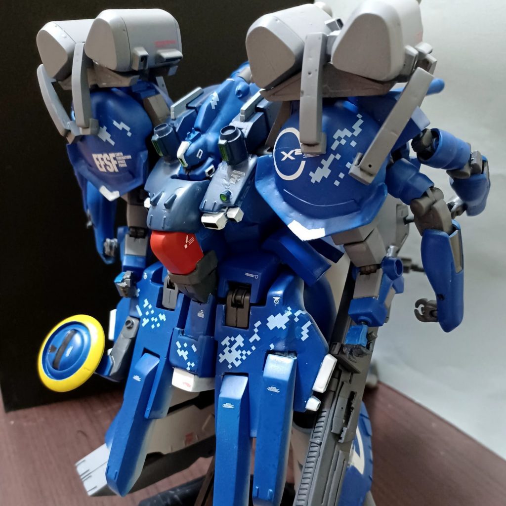 フルスクラッチ 1/144 ゼクツヴァイ｜makaさんのガンプラ作品｜GUNSTA（ガンスタ）