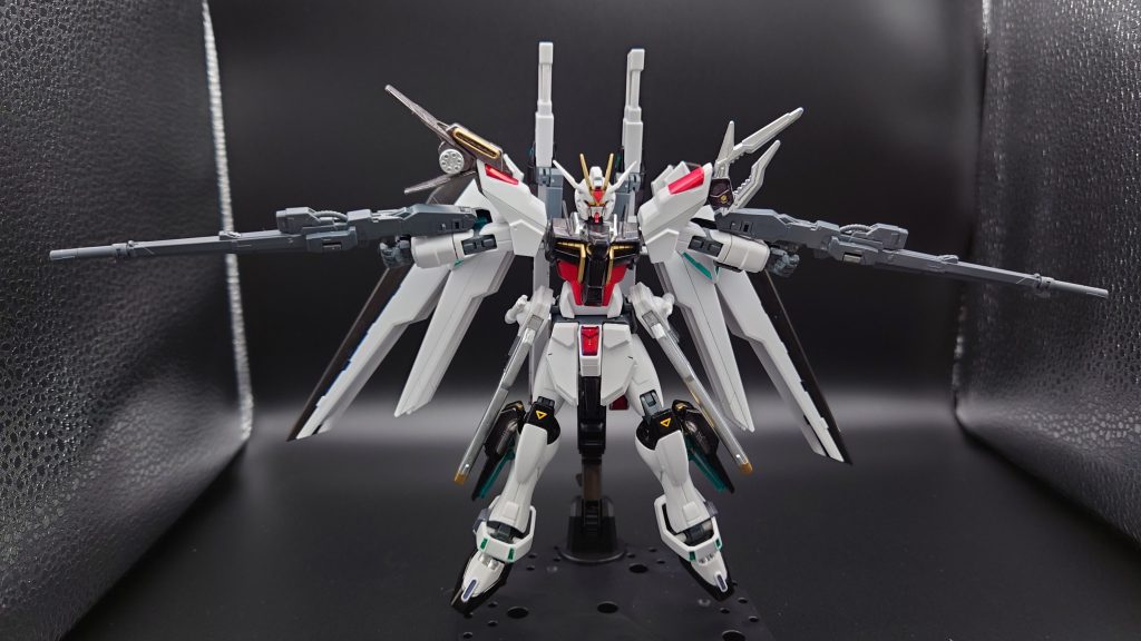 ツインバスターライフルを持たせたのでなんとなくしたポーズ