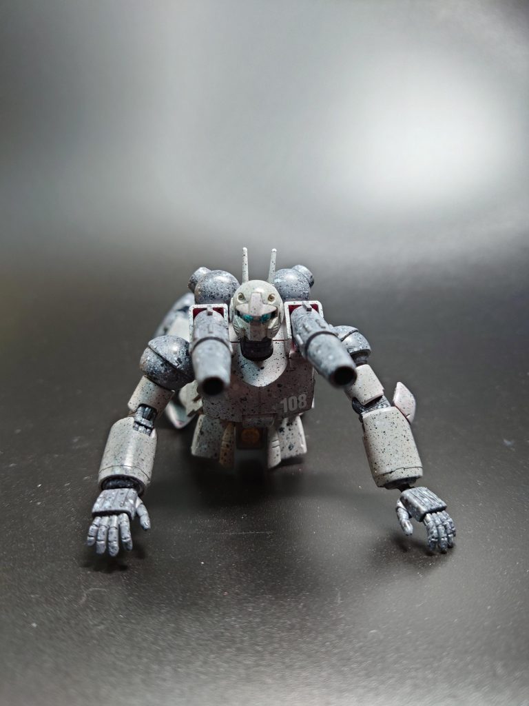 塗装ブースがメチャクチャ汚れましたが、歯ブラシが頑張ってくれました！