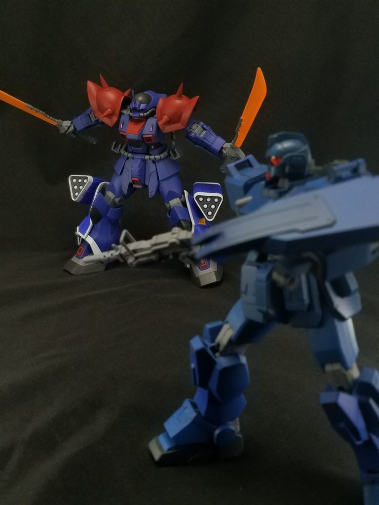 ゲーム2作目「蒼を受け継ぐ者」第5話 宿命の対決をイメージ。