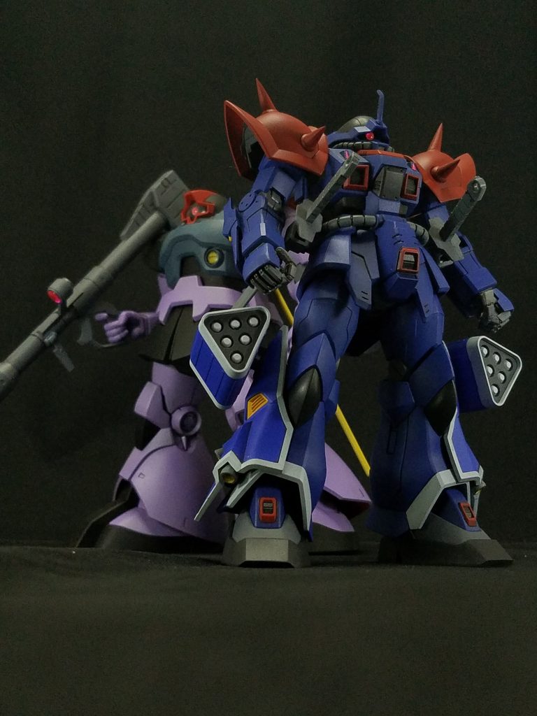 [032]MS-09 ドムと。PS3 機動戦士ガンダム サイドストーリーズ内のシナリオだと、僚機として部下が搭乗して随伴してますよね。