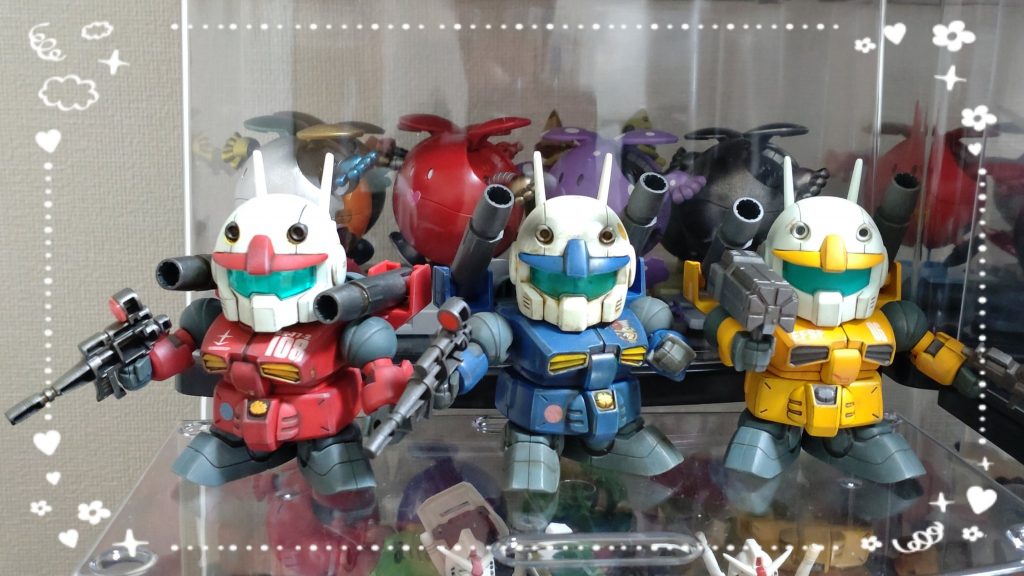 SDガンダム–3枚目/制作者：ねぴうち💗ごりゅーどる