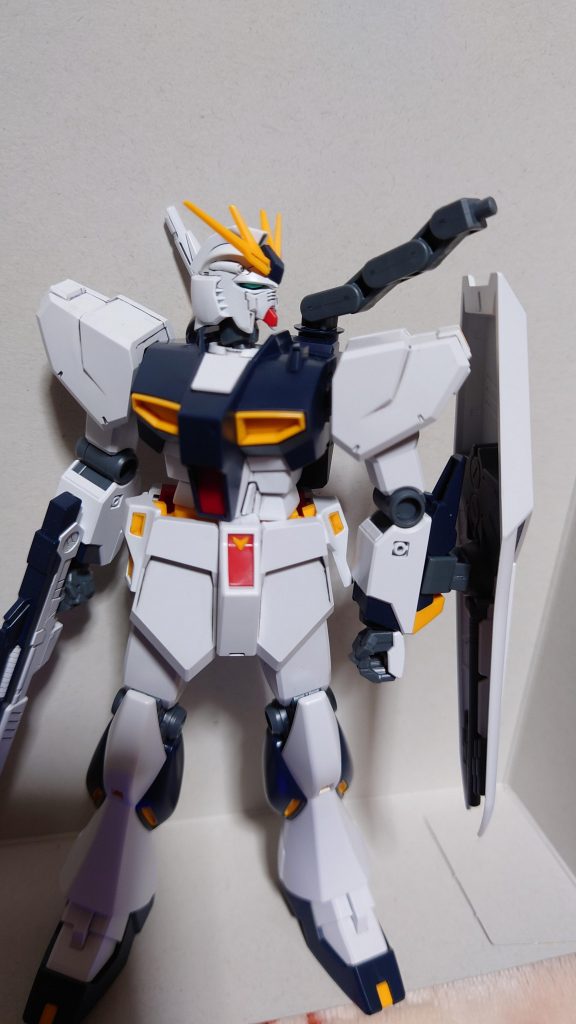 バックパックに30MMのアームを付けて少し遊べるように。