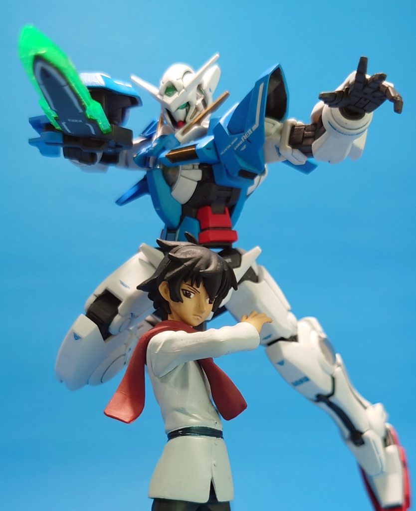 塗装はいつものラッカー筆塗り。RG用の水転写デカールを仕様し、つや消しクリアーで仕上げました。