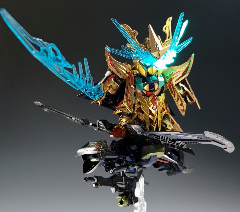 そして合体!!気合いでバランスを取りながら乗っけました😄