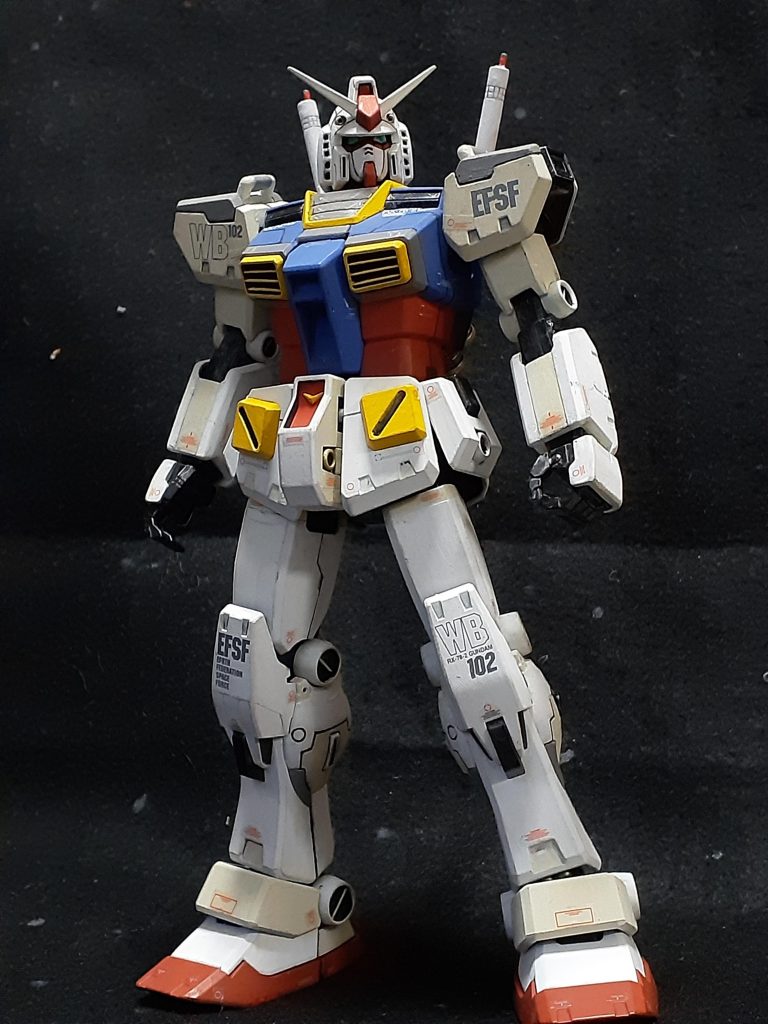 装備なしでのカトキ立ちです。