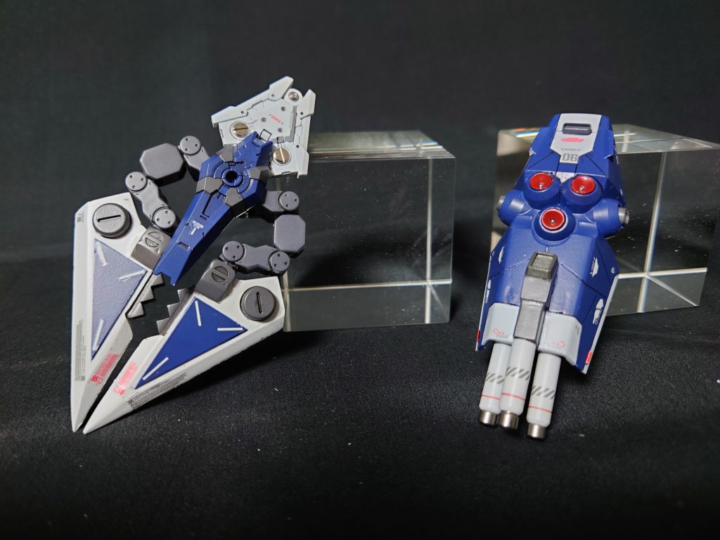 盾と武器のアップクラッシャー大きすぎですかね?細かいところはおいといて、そこそこ上手くできたかな? 次はミキシングで相方の方を作ろうと考案中完成はいつになるのやら……