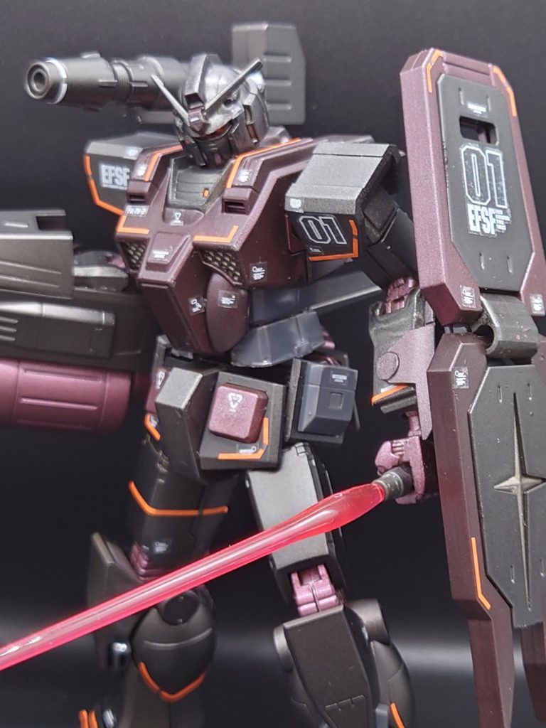 普段はあまり貼らないのですが今回はマーキングシールを説明書通りに貼りました。