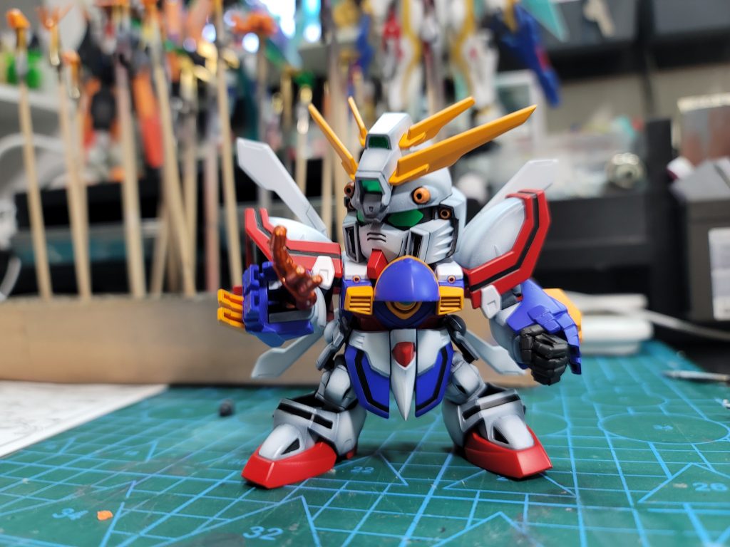 SDゴッドガンダム–2枚目/制作者：ムネムネム@Mnmnm_munehiro