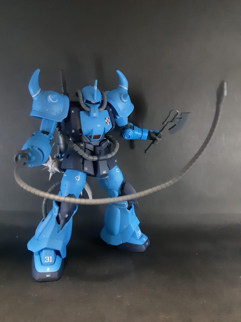 先ずはヒートロッドとヒートホーク。こちらはキットのままです。