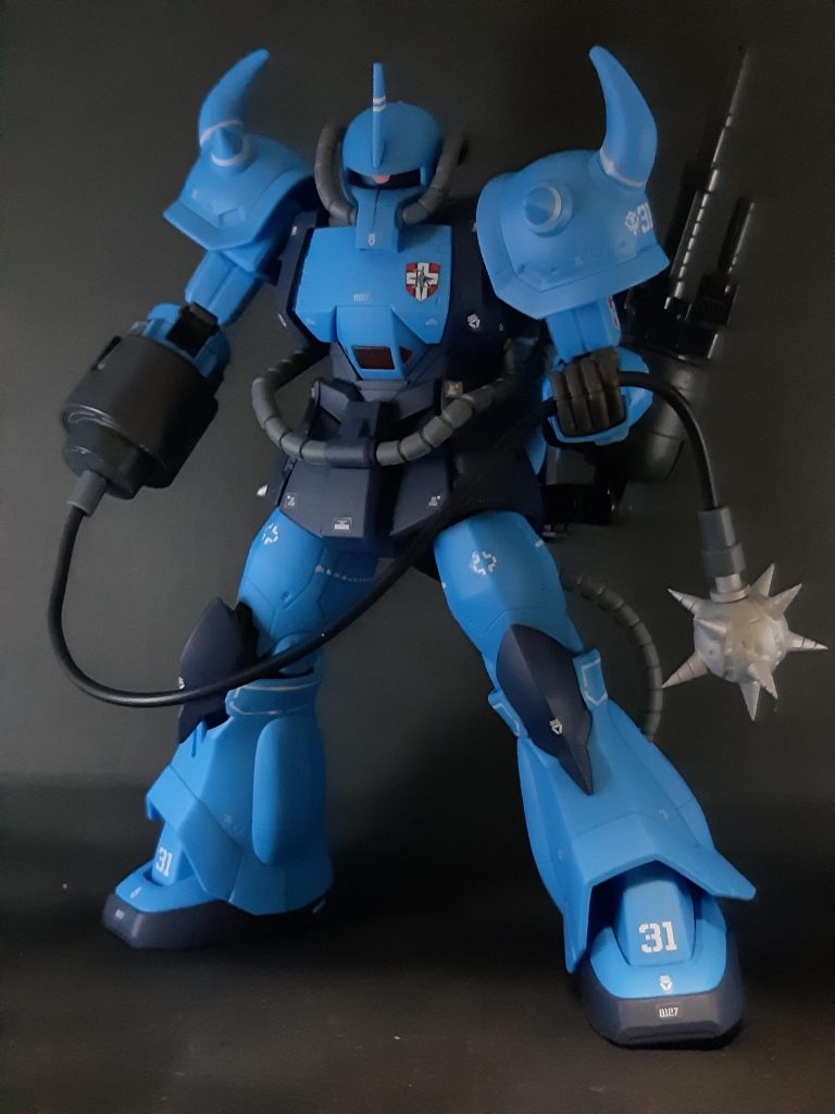 スイングアーム。とりあえず痛そう。ウインチで長さを変えられるので、軌道を読ませない攻撃が可能。