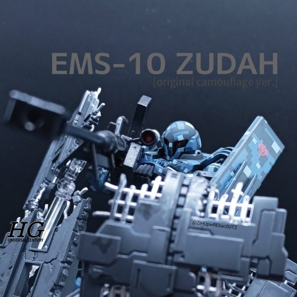HGUC ヅダ[オリジナルデジタル迷彩Ver.]