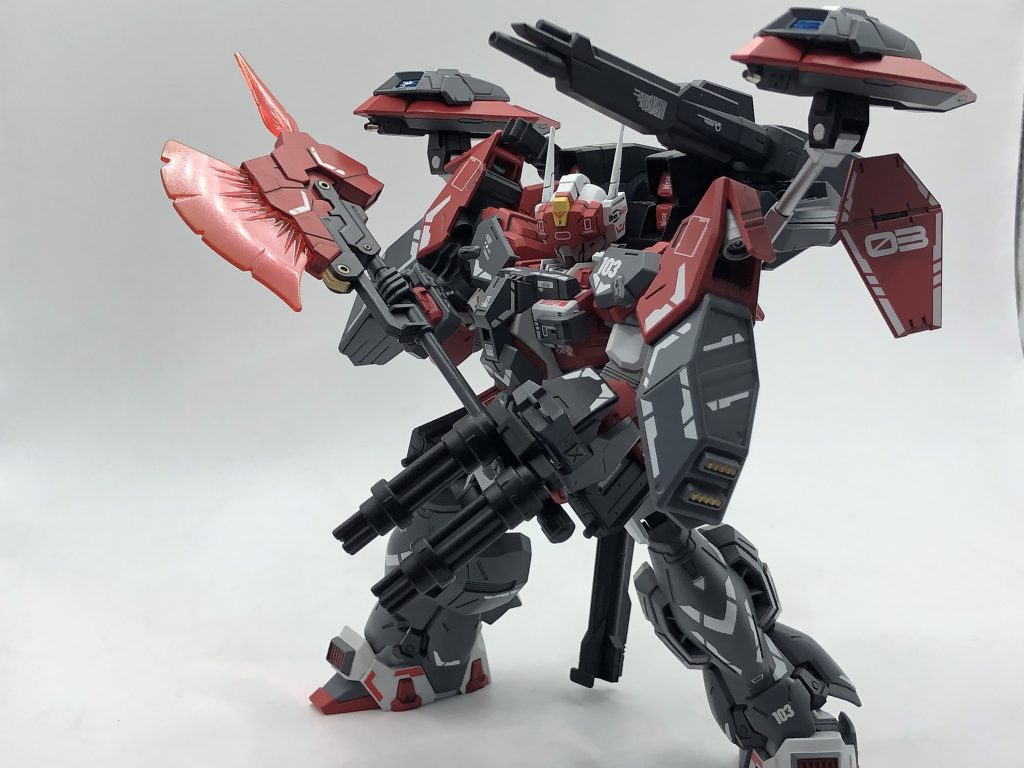 アックス両手持ち