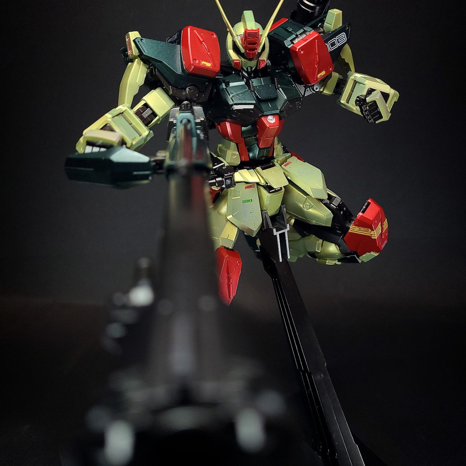 MG バスターガンダム｜鈴木 克海さんのガンプラ作品｜GUNSTA（ガンスタ）