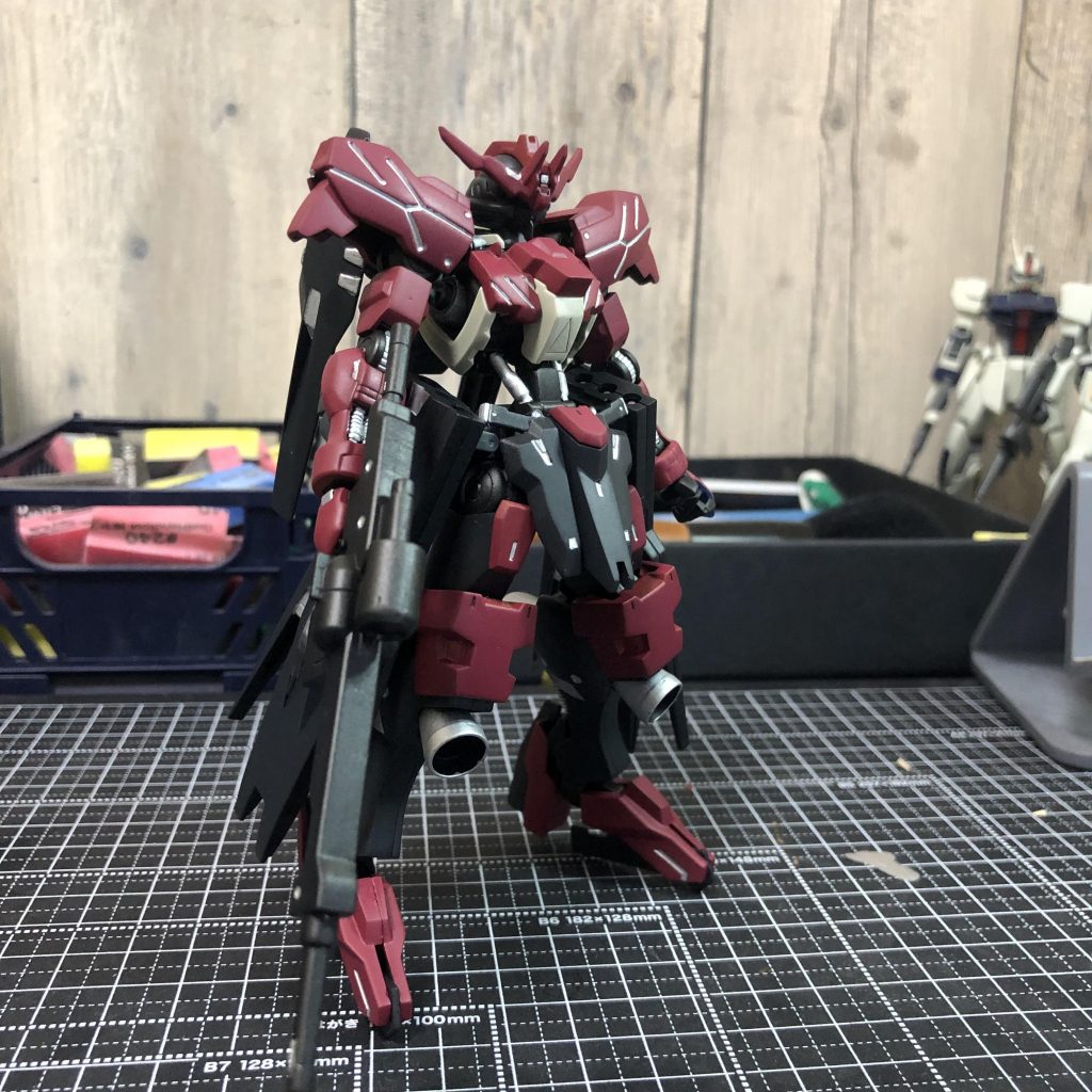 トップコート後