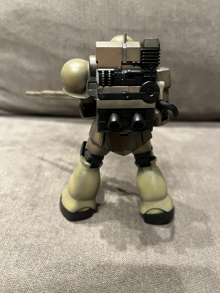 しばらく置いて、見飽きたらウェザリングしてみます！次回はちょっとザク離れをしてみようと思います