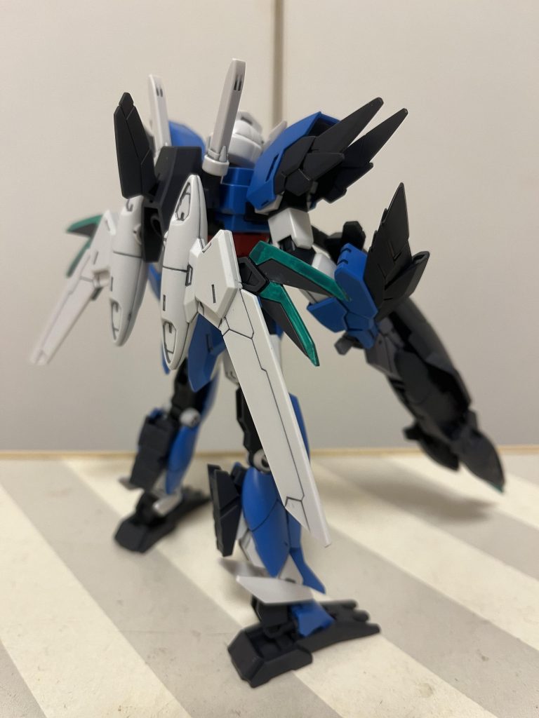 その他は墨入れ以外何もしてません。あ、色が本来の紺色じゃないのは諸事情です。