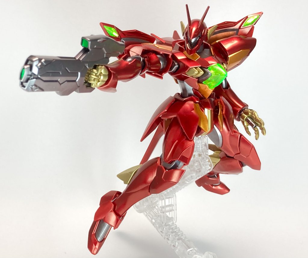 クリアコートをしていないので塗膜が弱くあまり動かせません…