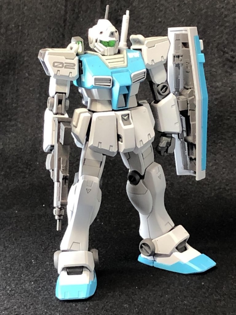 基本的にはストレートで作成しています。腕や腿にスジボリを入れたのとちょこちょこディテールを追加しています。