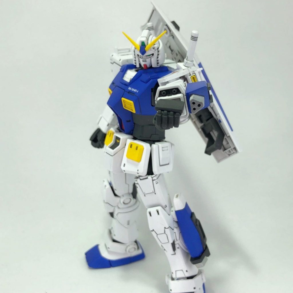 アレックス　初代　アルゼ HGUC RX-78NT-1 ALEX (ORIGIN版)｜UMArmyさんのガンプラ作品