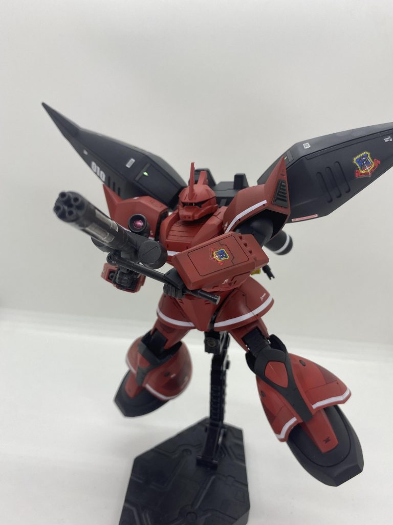 メガガトリングガンも製作しました。個人的にはガーベラのビームマシンガンの方が好きですが皆さんはどちらが好きですか?