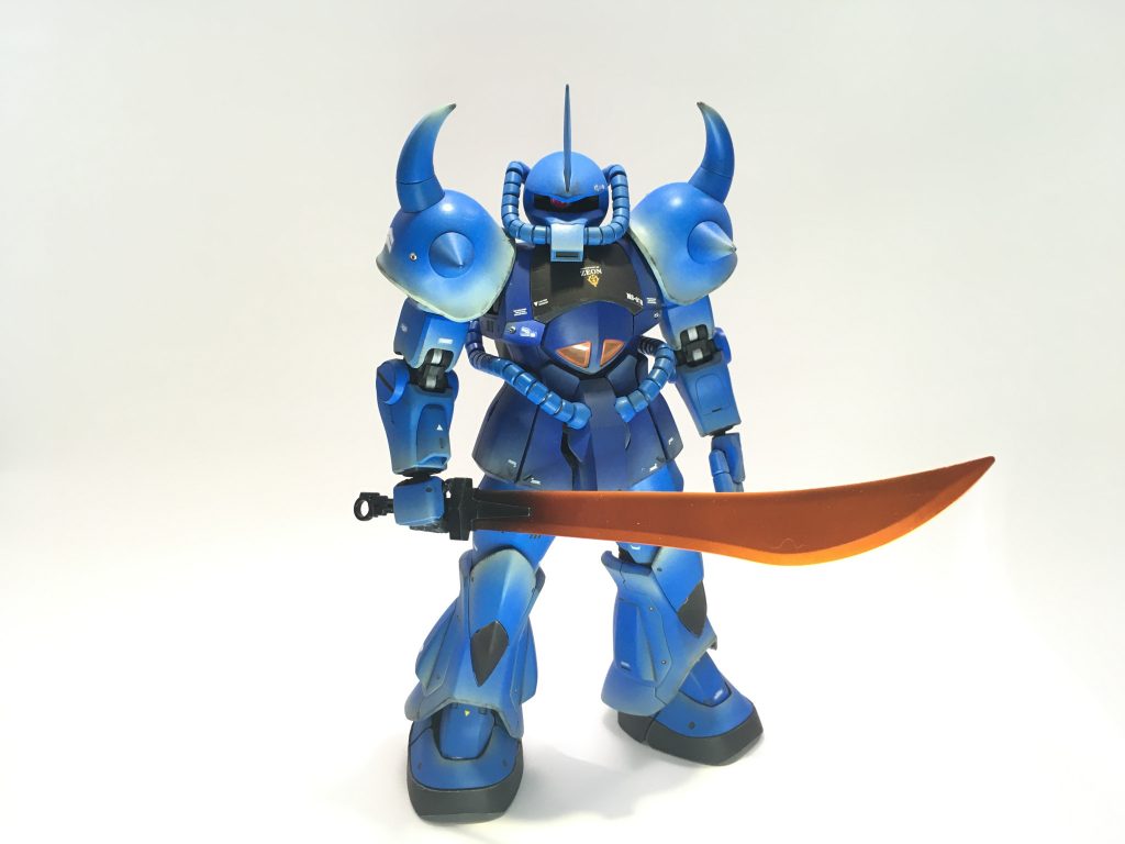 グフはブルーの調色が難しい！