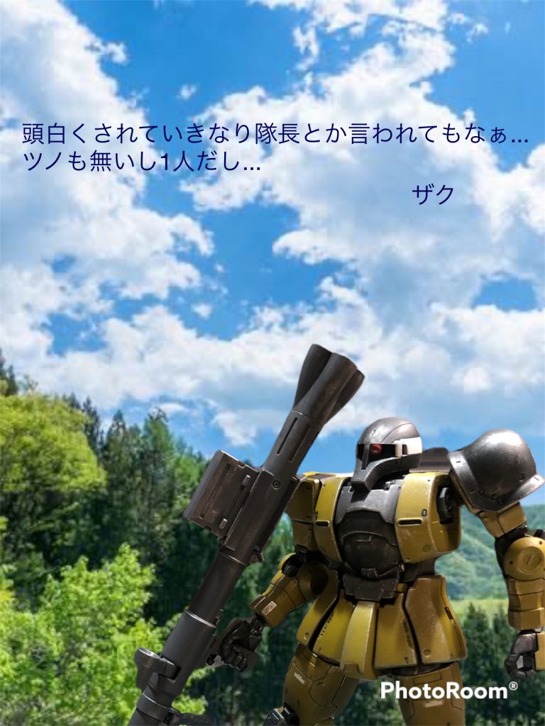 一機で作戦行動をさせられている設定と言うことで（笑）