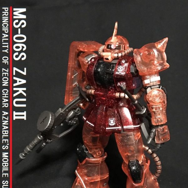 HG シャア専用ザクⅡ(THE ORIGIN)｜がくちん☆さんのガンプラ