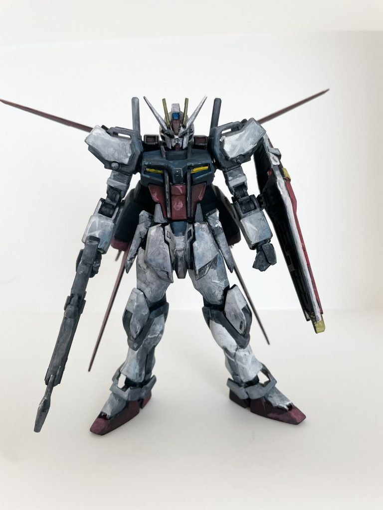 HGCE エールストライク アクリルガッシュ全塗装–4枚目/制作者：NbHaruto