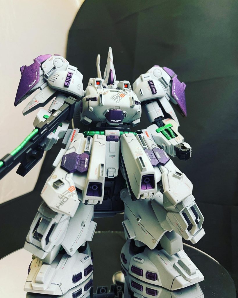 HG オリジナルジオ(オーヴェロン風塗装改造)機動戦士ガンダムヴァルプルギス–5枚目/制作者:ゆーり(ロールシャッハ1号CV)