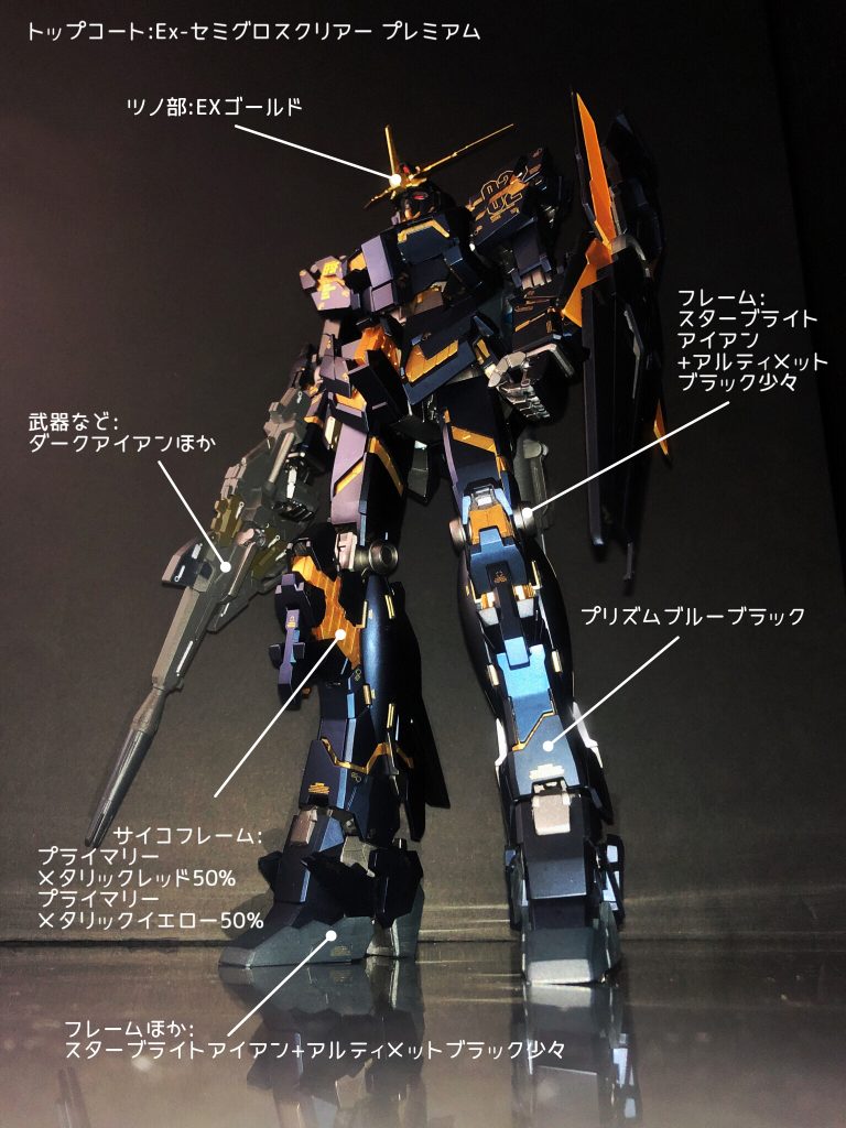 カラーレシピです。