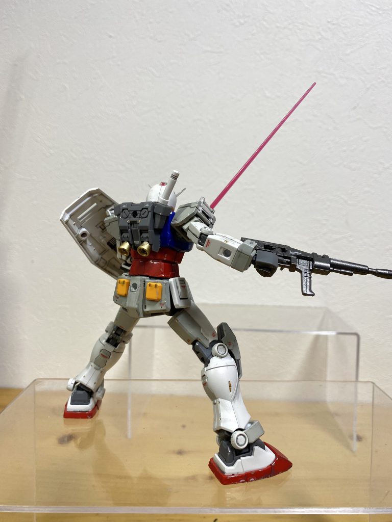 バーニアは、お決まりのゴールドに。ここまでご覧いただきありがとうございました！