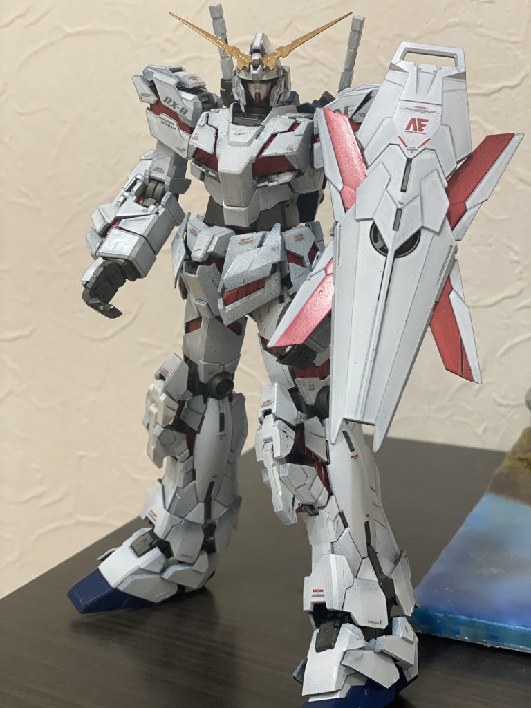 ポージングも修行中。