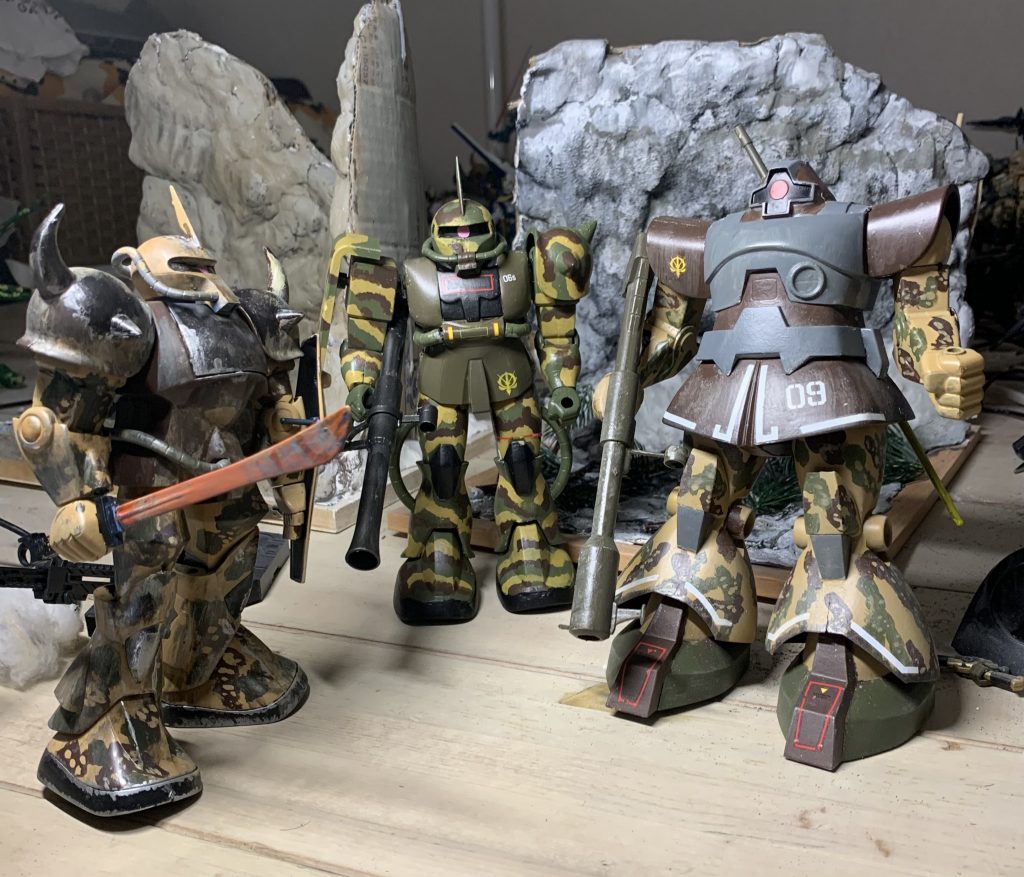 ザクⅡ リアルタイプカラー–4枚目/制作者：超兄貴