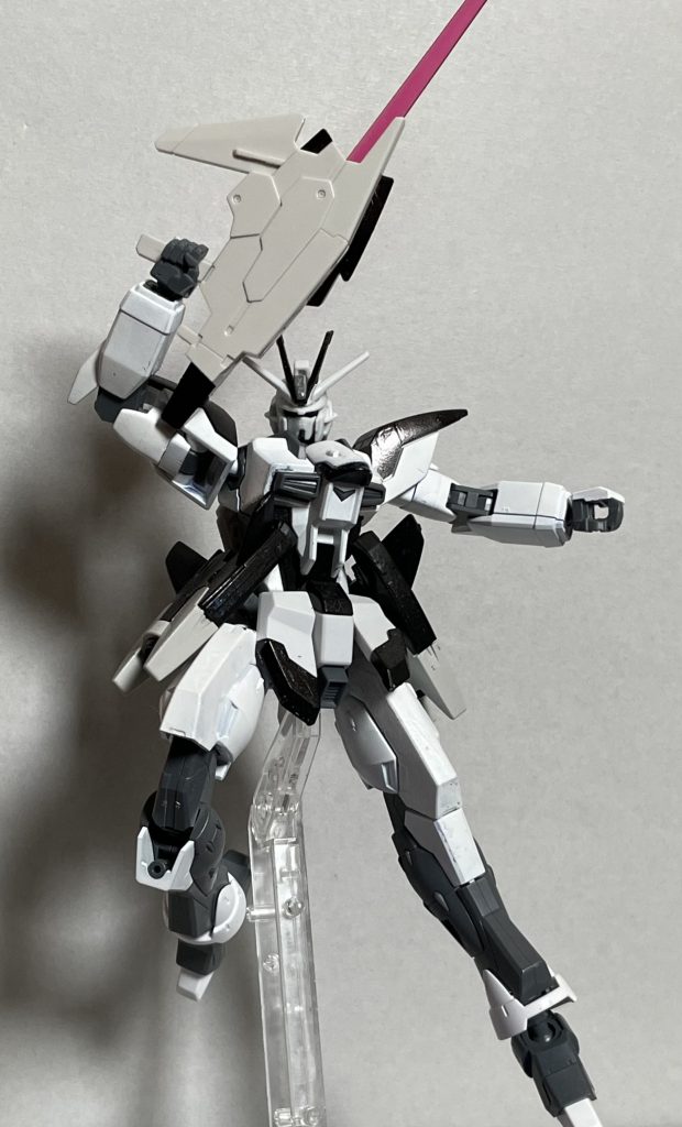 バックパック無し状態。隠し武器をつけたかったので足はスパローにしてます。