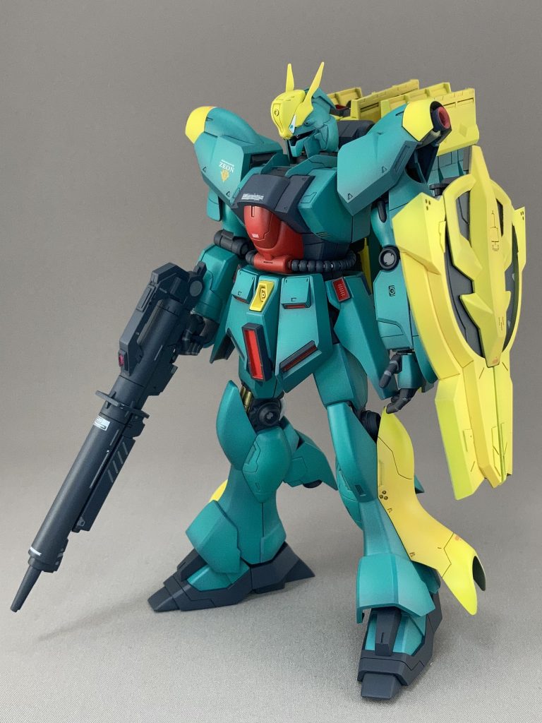 ν-ジオン (ギュネイ用νガンダム)–2枚目/制作者:monmo