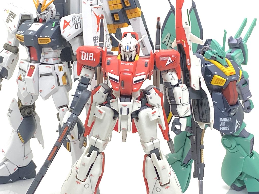 取り敢えずはウサ男の春のアムロ祭りは終了です。リ・ガズィはBWSがあるのでかなり時間が掛かりそうですが・・・赤のリック・ディアス共々に秋のアムロ祭りの目玉にしたいです(笑)。