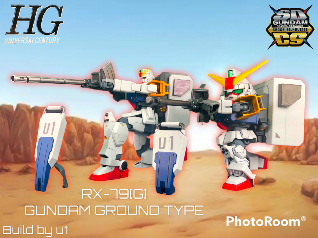 以前作ったSDCSと並べてのダブル輝き撃ちがやりたいが為だけに作りました。塗り方も揃えてあるのでシンクロ率は高めだと思います。