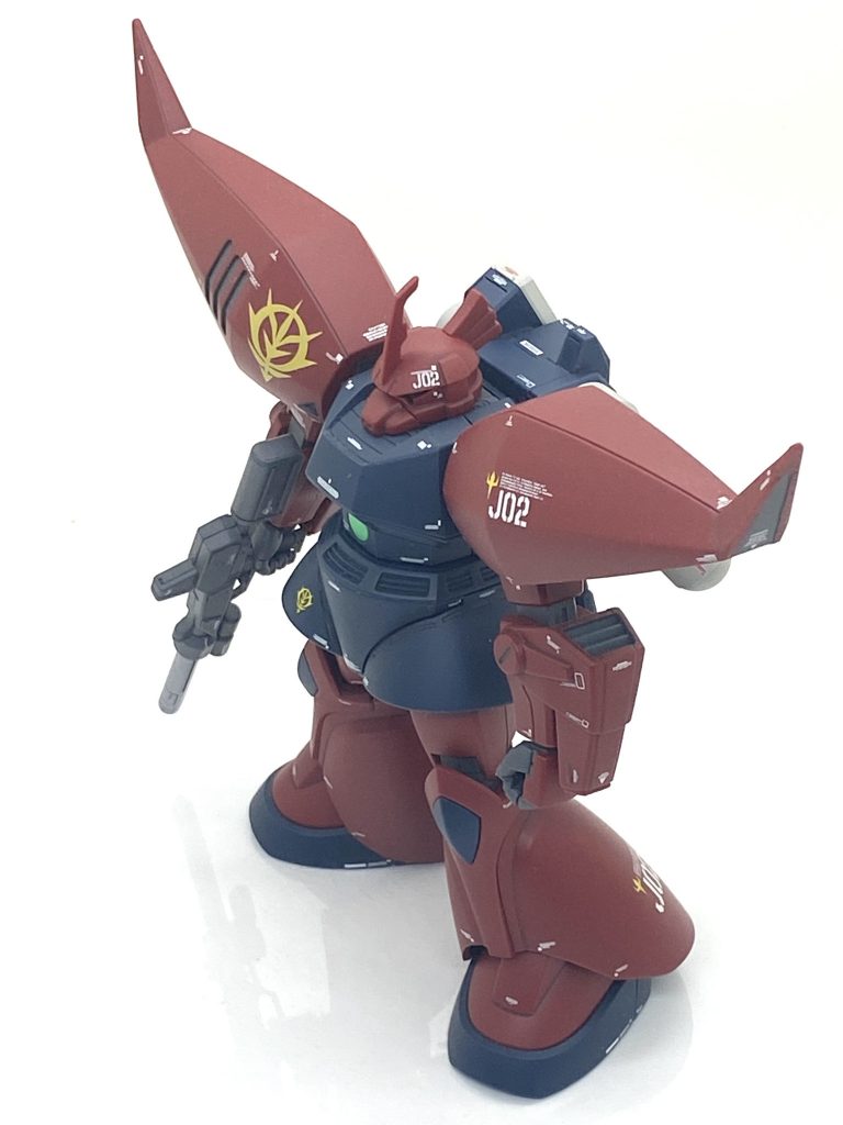 メタリック以外の部分は(クレオス)Mr.カラーGXスーパースムースクリアーを吹き付けております。