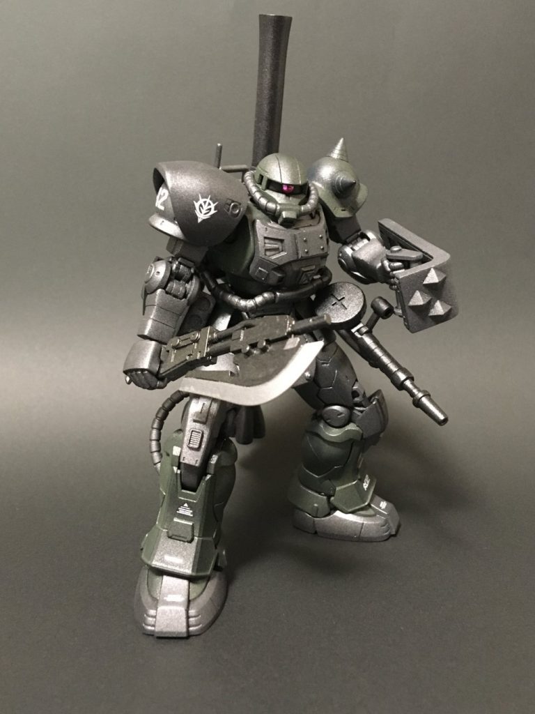 ザクⅡ（森林戦部隊）–2枚目/制作者：PIYOSUKE