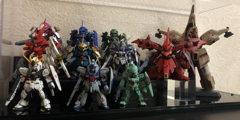 逆襲のシャア登場MS勢揃い