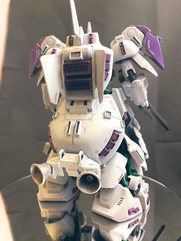 HG オーヴェロン 塗装完成品 HG オリジナルジオ(オーヴェロン風塗装改造)機動戦士ガンダム