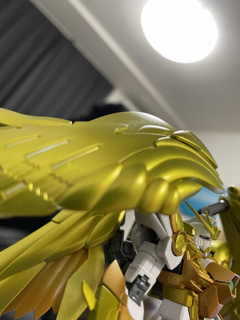 制作途中でパシャリ。凛々しいお顔