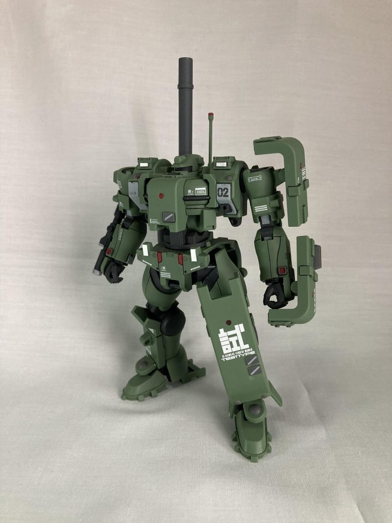 組んでて思ったのがなんか素立ちしてるティエレンって体系のせいかボーッとしてそうで可愛いですよね、声かけたらびっくりしそう