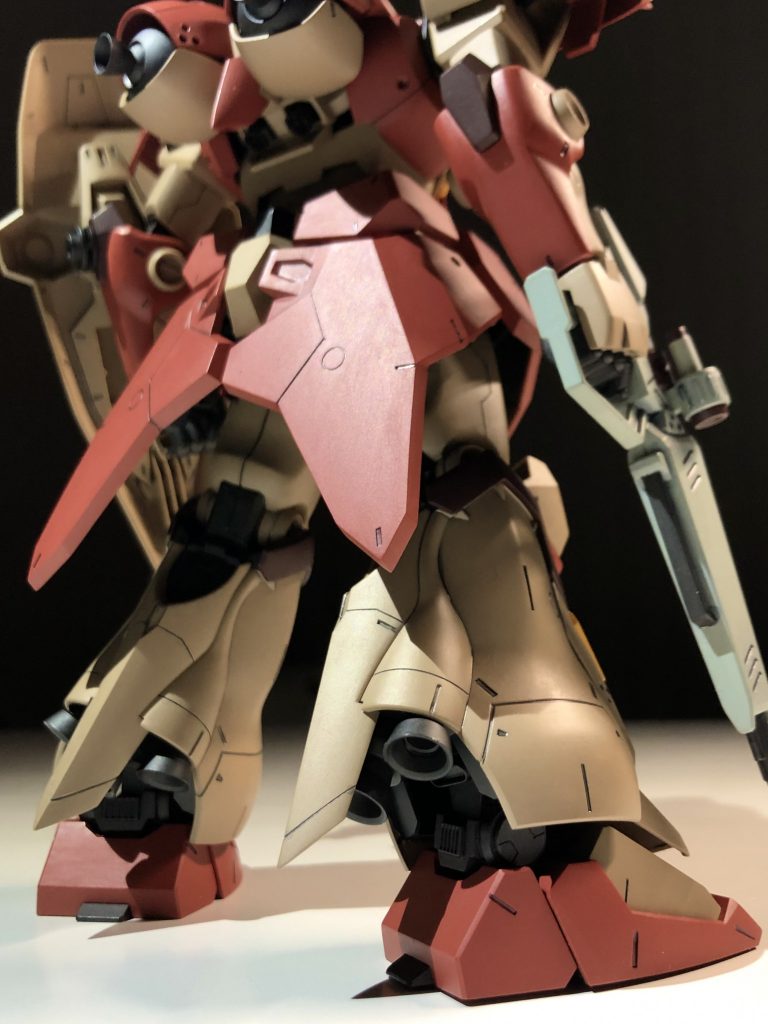 ディテ追加は控えめです。足周りは一番手を入れたかも。