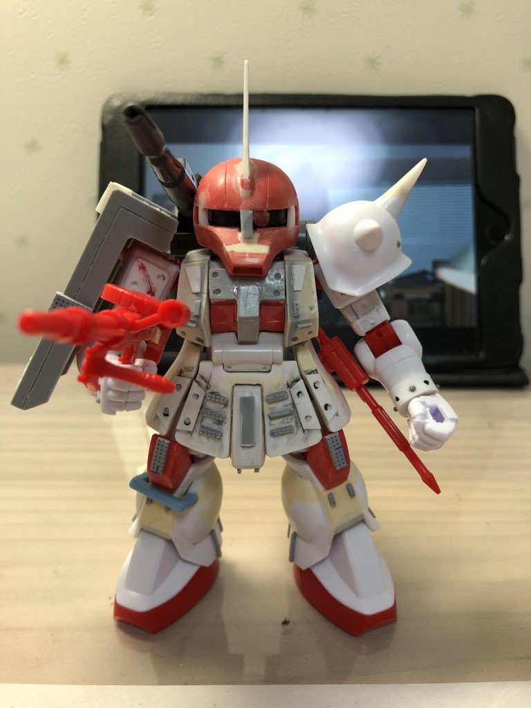 ディテールアップ終了。百均でピンバイスドリルを購入したので、色々と試してみました。