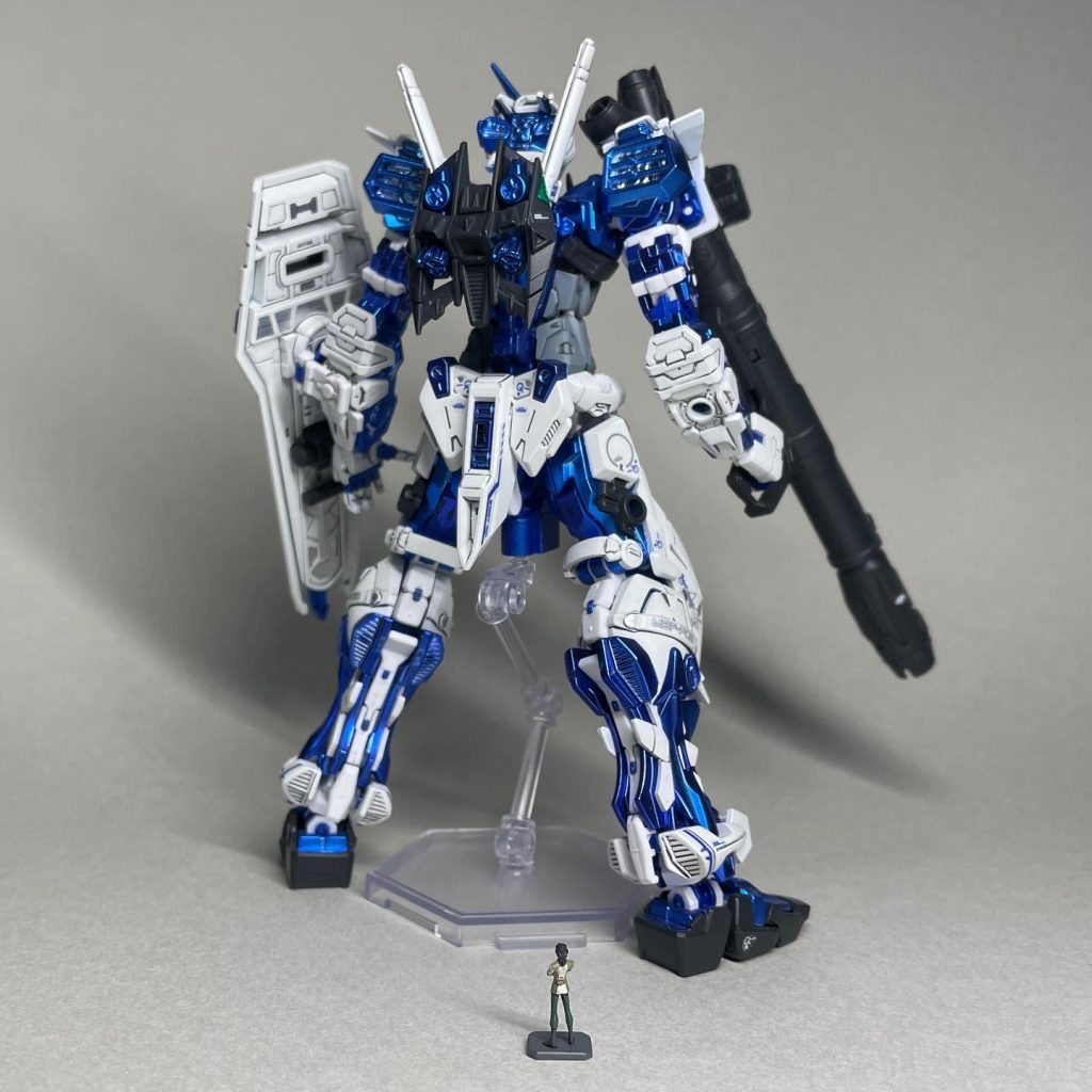 RGブルーフレーム と 叢雲劾（うしろ）