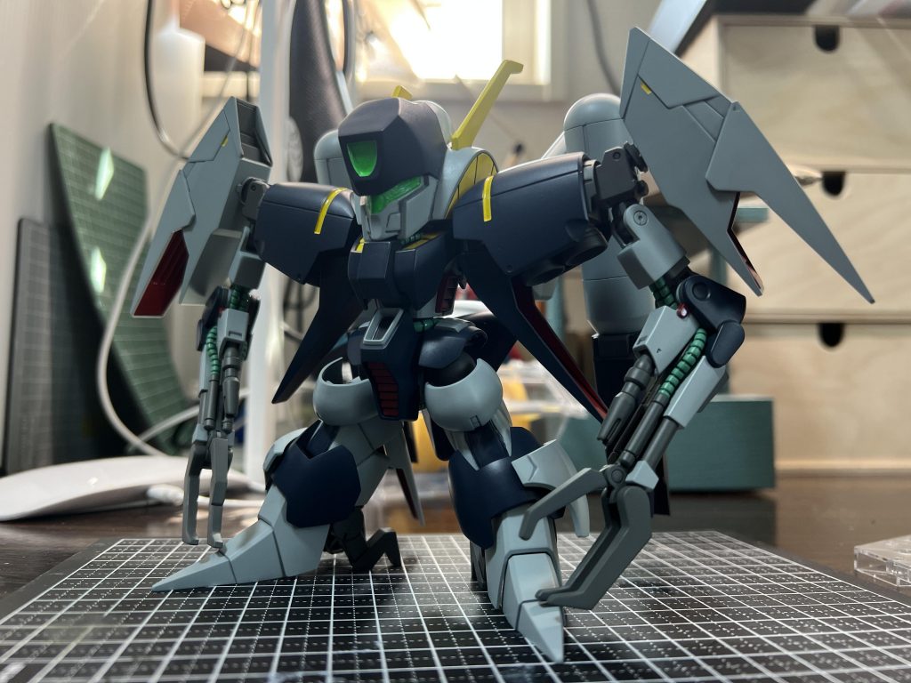 塗装とスミ入れが終わった状態です。この後デカールを貼ってトップコートで完成になります。