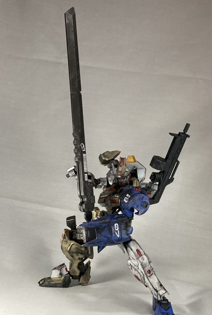 ジャキーン!と構えて